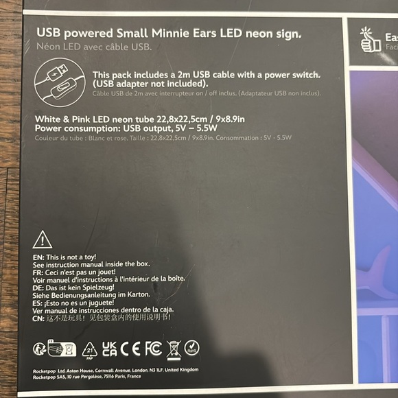 Minnie Mouse LED light - Picture 4 of 4